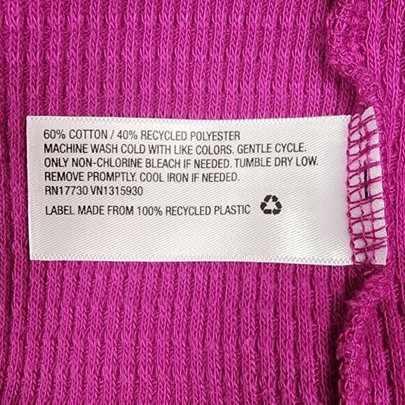 Women's Long Sleeve Notch Neck Thermal Top | Knox Rose | XX Large - Picture 7 of 9